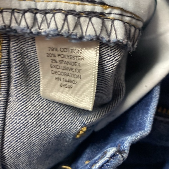 Christopher & Banks boot cut blue jeans size 4P - Picture 8 of 8